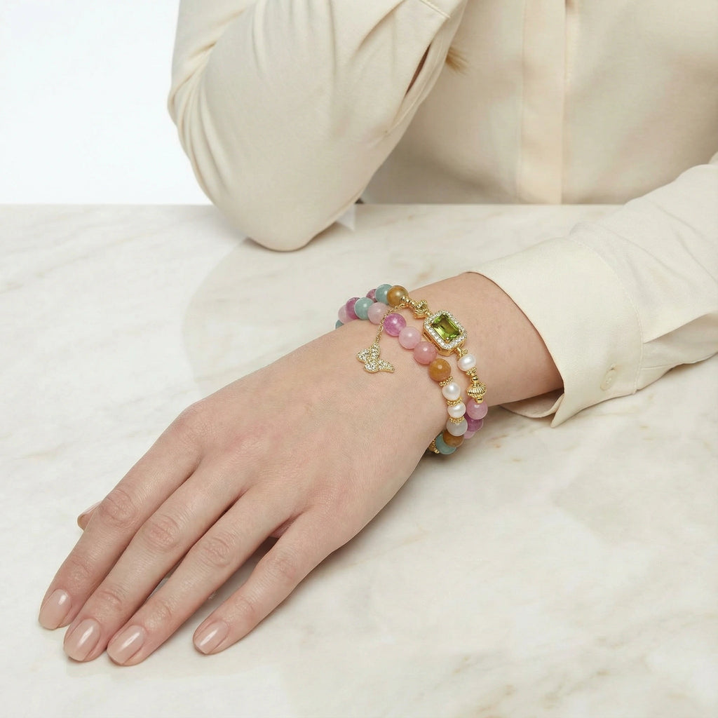 Rainbow Flutter Bracelet by NÓDRÉ