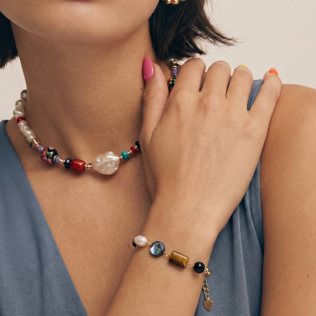 Earth Elements Bracelet by NÓDRÉ