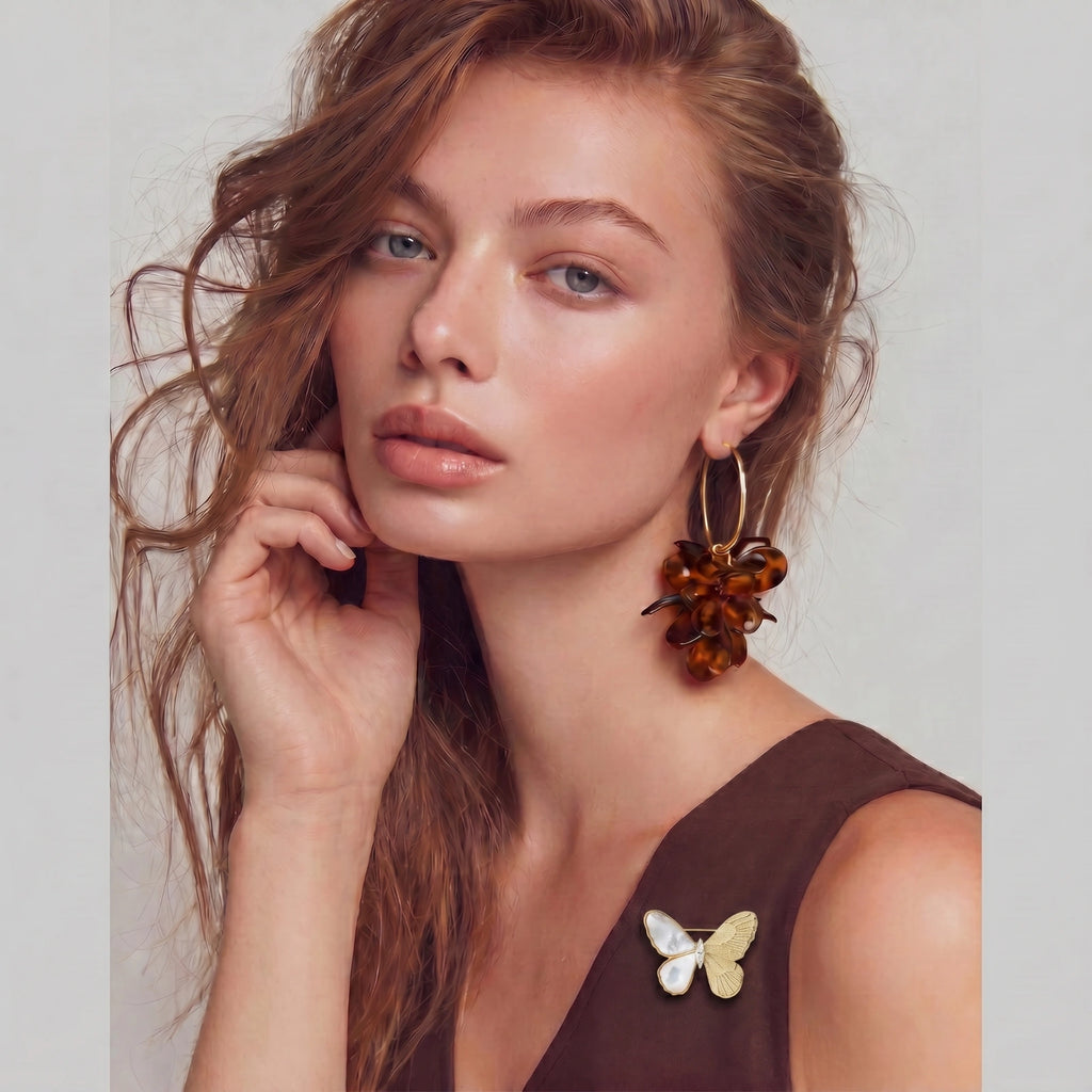 Ethereal Butterfly Brooch by NÓDRÉ