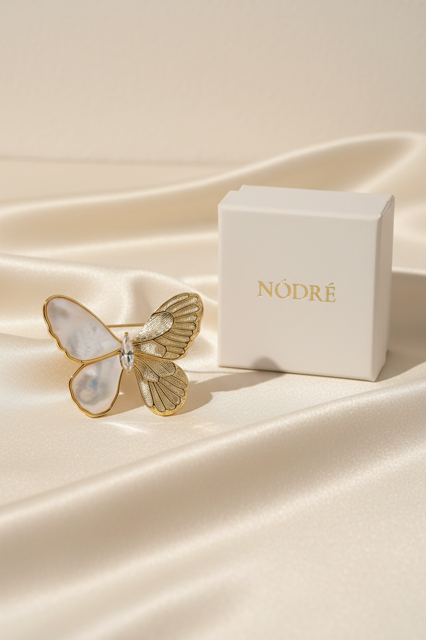 Butterfly Brooch Scene