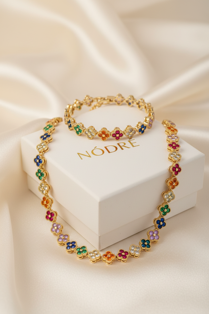 Colorful Clover Set - Realistic