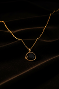 DR-13 Black Onyx Pendant Necklace
