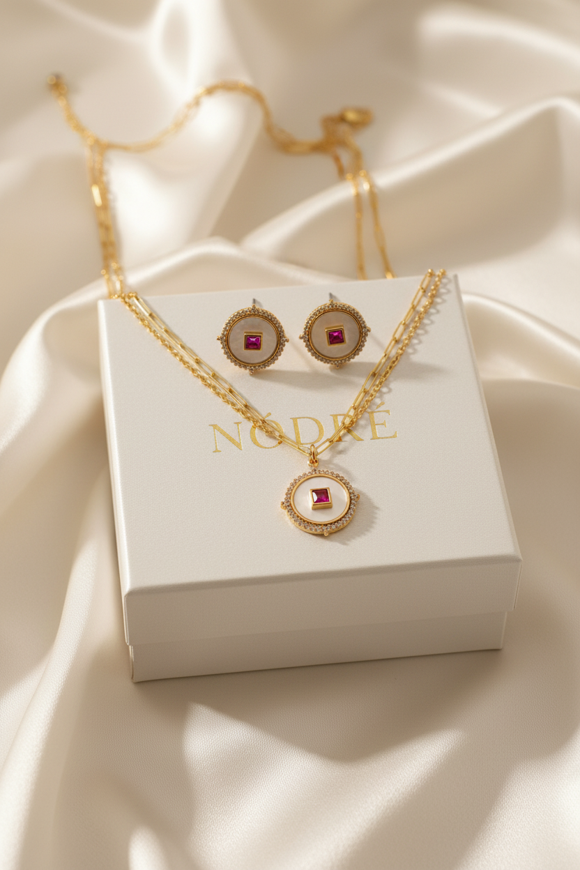 Luxe Medallion Set by NÓDRÉ