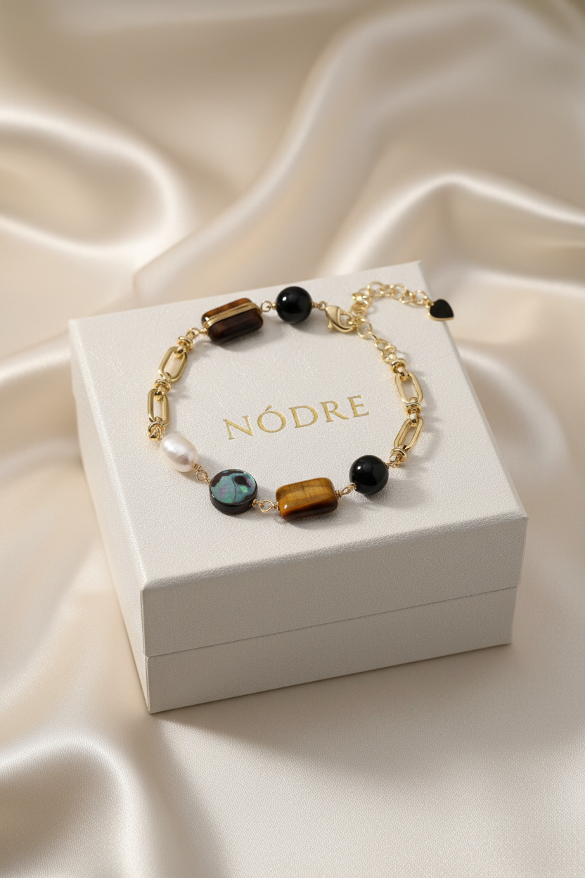 Earth Elements Bracelet by NÓDRÉ