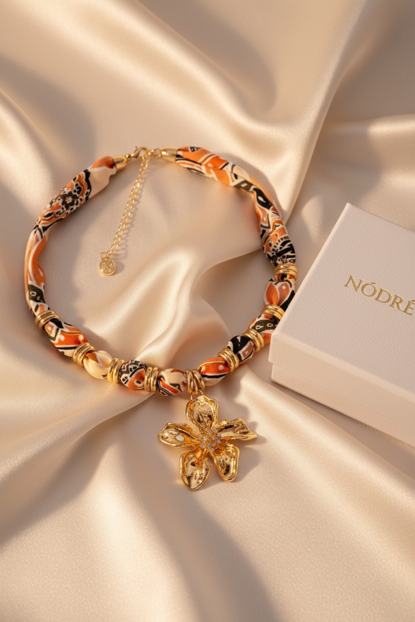 Pearl Rose Brooch Scene