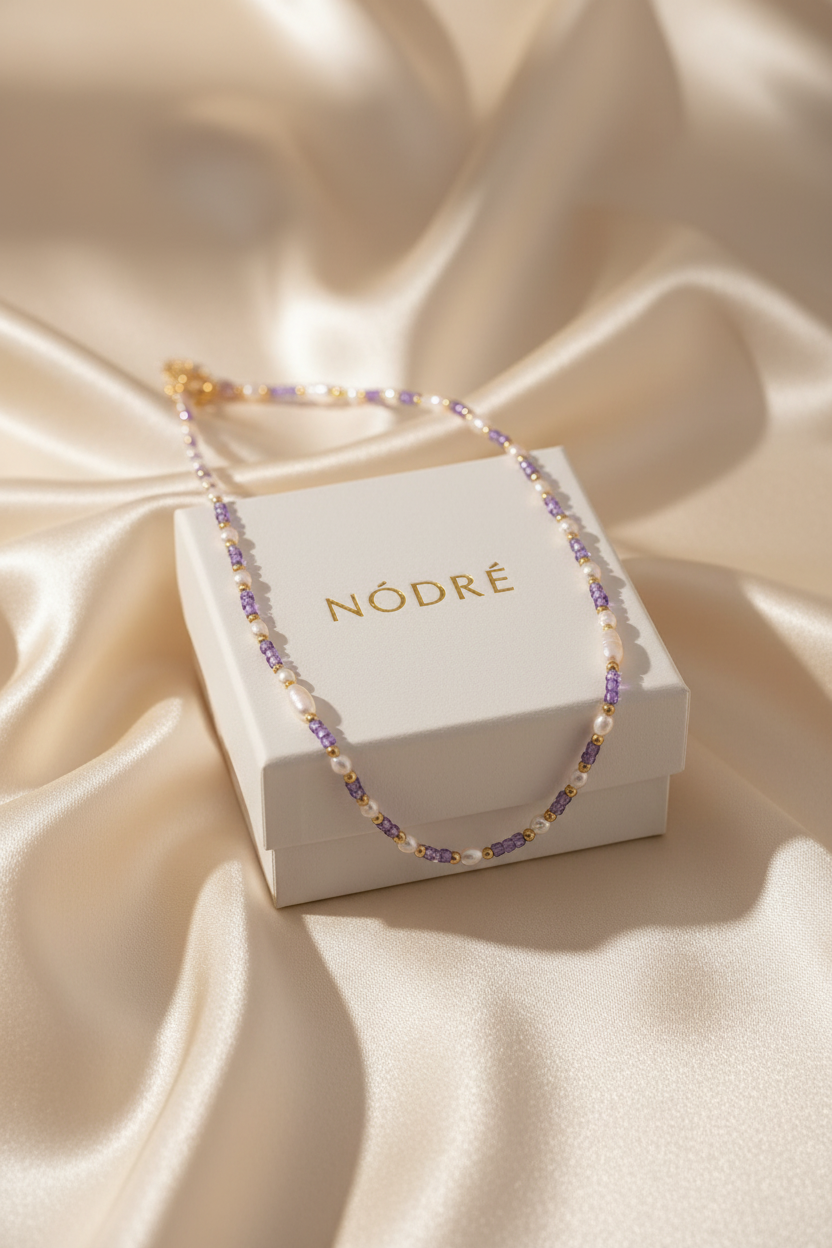 Purple Crystal Pearl Scene